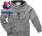 Кофта Чикаго Блэкхокс / Chicago Blackhawks Grey '47 Brand Halfback Hooded Sweatshirt