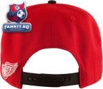 Кепка Детройт Ред Уингз / Detroit Red Wings '47 Brand Kelvin Adjustable Snapback Flat Brim Hat