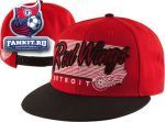 Кепка Детройт Ред Уингз / Detroit Red Wings '47 Brand Kelvin Adjustable Snapback Flat Brim Hat
