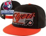 Кепка Филадельфия Флайерз / Philadelphia Flyers '47 Brand Kelvin Adjustable Snapback Flat Brim Hat