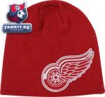 Шапка Детройт Ред Уингз / Detroit Red Wings '47 Brand Red Mammoth Beanie Knit Hat