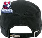Женская кепка Бостон Брюинз / Boston Bruins Women's '47 Brand Black Crest Fidel Adjustable Hat