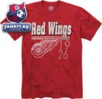 Футболка Детройт Ред Уингз / Detroit Red Wings Rescue Red Tip-Off T-Shirt