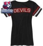 Женская футболка Нью-Джерси Девилз / New Jersey Devils Women's Blackboard Post Season T-Shirt