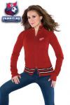 Женская кофта Детройт Ред Уингз / Detroit Red Wings Women's Full-Zip Sweater Mix Jacket - by Alyssa Milano