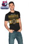 Футболка Бостон Брюинз / Boston Bruins Single Coverage Tri-Blend T-Shirt