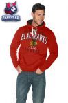 Кофта Чикаго Блэкхокс / Chicago Blackhawks 1st Pick Full-Zip Hooded Sweatshirt