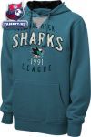 Толстовка Сан-Хосе Шаркс / San Jose Sharks Stunner Hooded Sweatshirt