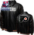 Куртка Филадельфия Флайерз / Philadelphia Flyers Faux Leather Full-Zip Varsity Jacket