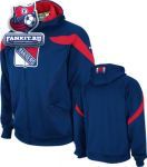 Толстовка Нью-Йорк Рейнджерс / New York Rangers Blue Center Ice Performance Full-Zip Hooded Sweatshirt