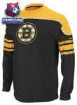 Кофта Бостон Брюинз / Boston Bruins Black Shootout Team Jersey Long Sleeve T-Shirt 