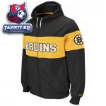 Толстовка Бостон Брюинз / Boston Bruins Black Neutral Zone Full-Zip Hooded Sweatshirt