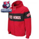 Толстовка Детройт Ред Уингз / Detroit Red Wings Red Neutral Zone Full-Zip Hooded Sweatshirt