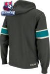 Толстовка Сан-Хосе Шаркс / San Jose Sharks Team Classic Pullover Lace Hooded Sweatshirt