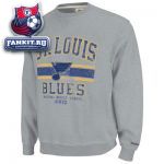 Кофта Сент-Луис Блюз / St. Louis Blues Grey Team Classic Fleece Crewneck Sweatshirt