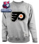 Кофта Филадельфия Флайерз / Philadelphia Flyers Old Time Hockey Grey Allerton Crewneck Sweatshirt