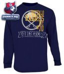 Кофта Баффало Сейбрз / Buffalo Sabres Old Time Hockey Navy Axel Long Sleeve T-Shirt