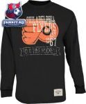 Кофта Филадельфия Флайерз / Philadelphia Flyers Old Time Hockey Black Axel Long Sleeve T-Shirt