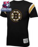 Футболка Бостон Брюинз / Boston Bruins Old Time Hockey Black Glover T-Shirt