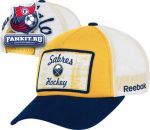 Кепка Баффало Сейбрз / Buffalo Sabres Gold Game Day Structured Adjustable Trucker Hat