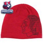 Шапка Чикаго Блэкхокс / Chicago Blackhawks Red Game Day Reversible Knit Hat