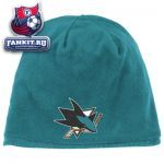 Шапка Сан-Хосе Шаркс / San Jose Sharks Teal Game Day Reversible Knit Hat