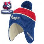 Шапка Нью-Йорк Рейнджерс / New York Rangers Blue CCM Classics Original Six Dog-Earred Pom Knit Hat
