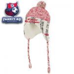 Шапка Чикаго Блэкхокс / Chicago Blackhawks Red Tassel Knit Hat