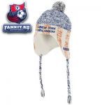Шапка Нью-Йорк Айлендерс / New York Islanders Blue Tassel Knit Hat