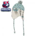 Шапка Сан-Хосе Шаркс / San Jose Sharks Teal Tassel Knit Hat