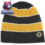 Женская шапка Бостон Брюинз / Boston Bruins Women's Black Reversible Cuffless Knit Hat