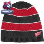 Женская шапка Детройт Ред Уингз / Detroit Red Wings Women's Black Reversible Cuffless Knit Hat