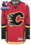 Игровой свитер Калгари Флэймз / Calgary Flames Red Premier NHL Jersey