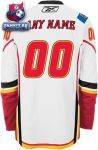 Игровой свитер Калгари Флэймз / Calgary Flames White Premier Jersey: Customizable NHL Jersey