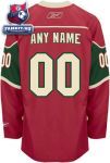 Игровой свитер Миннесота Уайлд / Minnesota Wild Red Premier Jersey: Customizable NHL Jersey