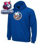 Толстовка Нью-Йорк Айлендерс / New York Islanders Majestic Royal Blue Tek Patch Hooded Sweatshirt
