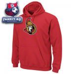 Толстовка Оттава Сенаторз / Ottawa Senators Majestic Red Tek Patch Hooded Sweatshirt