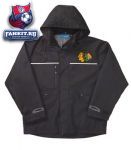 Куртка Чикаго Блэкхокс / Chicago Blackhawks Jacket: Black Reebok Yukon Jacket