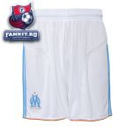 Марсель трусы игровые домашние 2012-13 Adidas белые / Marseille home shorts 2012-2013  - adidas