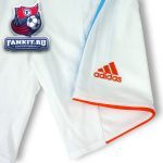 Марсель трусы игровые домашние 2012-13 Adidas белые / Marseille home shorts 2012-2013  - adidas