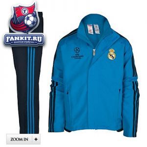 Спортивный костюм Реал Мадрид ЛЧ Адидас / Real Madrid UEFA Champions League Training Presentation Suit Kids