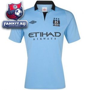 Манчестер Сити майка игровая 2012-13 Umbro голубая