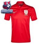 Сборная Англии майка игровая выездная 13-14 Nike / England Away Shirt 2013/14 - Mens Red