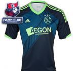 Аякс майка игровая выездная 2012-13 Adidas сине-зеленая / Ajax Away shirt 2012-13