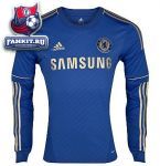 Челси майка игровая длинный рукав 2012-13 сине-золотая / Chelsea Home Shirt 2012/13 - Long Sleeved