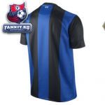 Интер майка игровая домашняя 2012-13 Nike черно-синяя / Inter home jersey 12/13