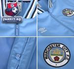 Куртка Манчестер Сити / Manchester City 1350 Classics Ramsey Jacket - Vista Blue / Dark Navy / White