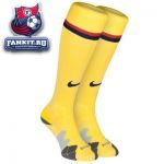 Барселона гетры игровые выездные 2012-13 Nike желтые / Barcelona Away Socks 2012/13