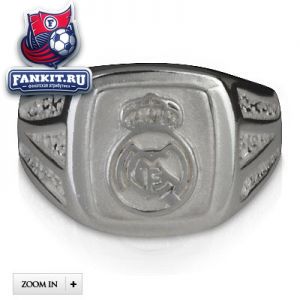 Серебряное кольцо Реал Мадрид / Real Madrid Square Crest Ring