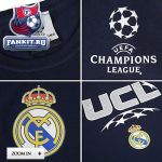 Футболка ULC Реал Мадрид / Real Madrid UEFA Champions League Raised Print T-Shirt